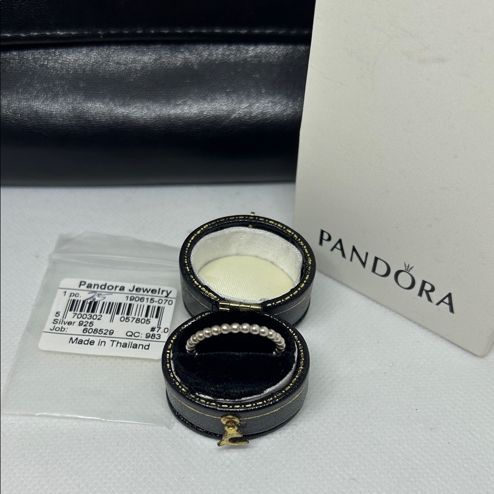 Pandora Sterling Silver Bead Ring Brand New